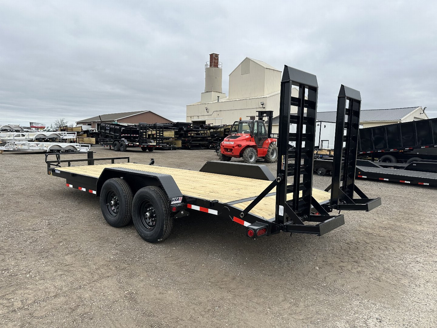 New 2025 Load Trail 83X20 14k w/HD Ramps Equipment Trailer