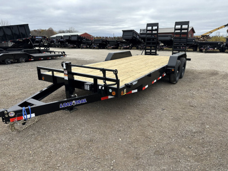 New 2025 Load Trail 83X20 14k w/HD Ramps Equipment Trailer