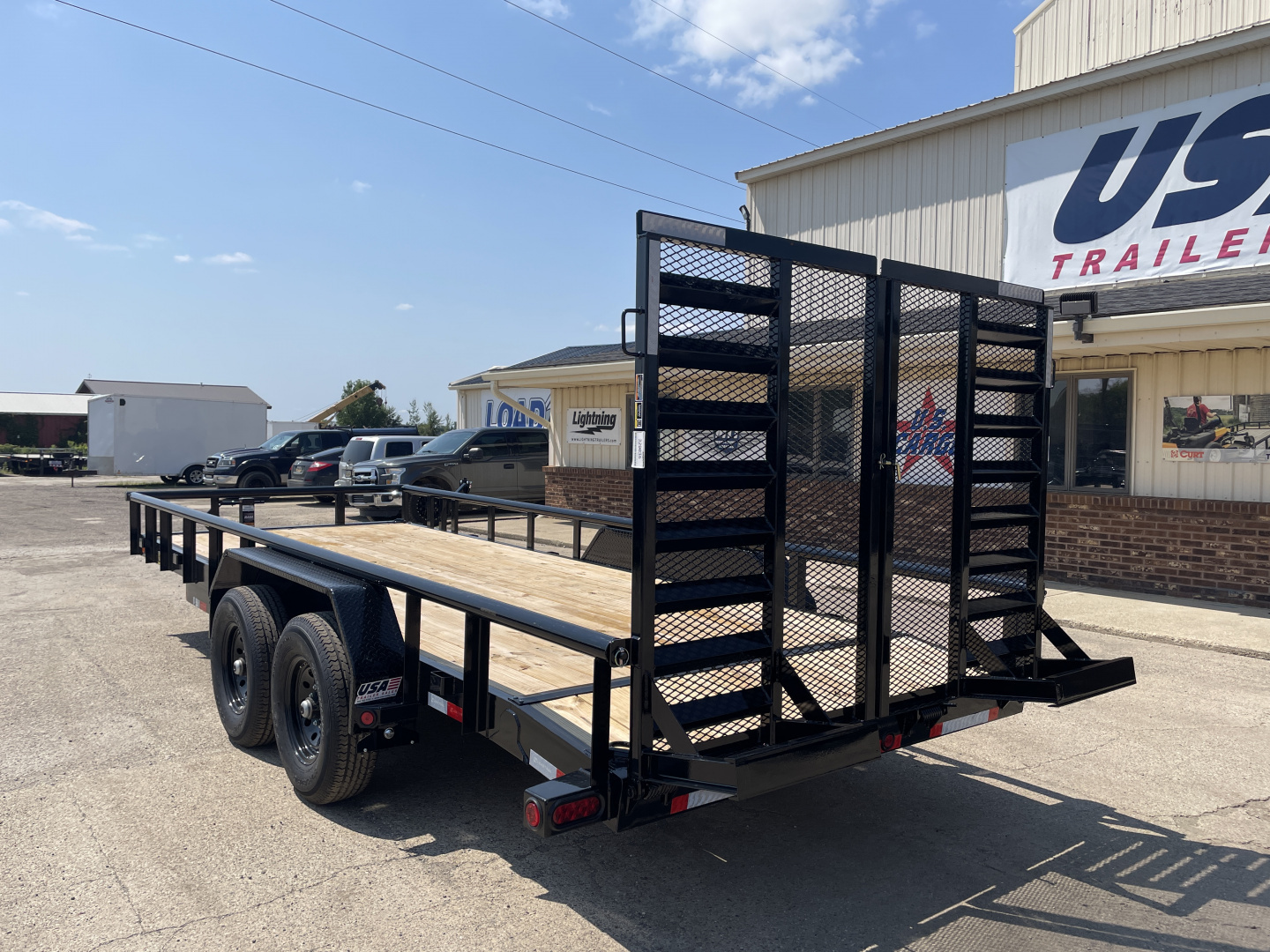 New 2026 Load Trail 83x18 Landscape 10k w/4Ft Split Gate Equipment Trailer