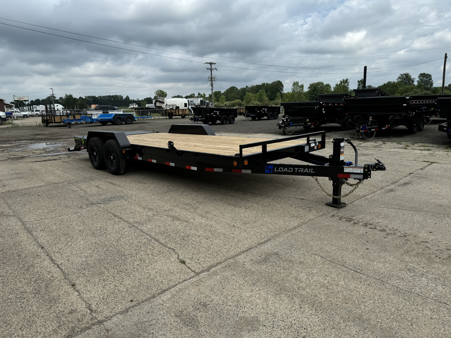 New 2026 Load Trail 83x22 Tandem Axle 14k w/Max Ramps Equipment Trailer
