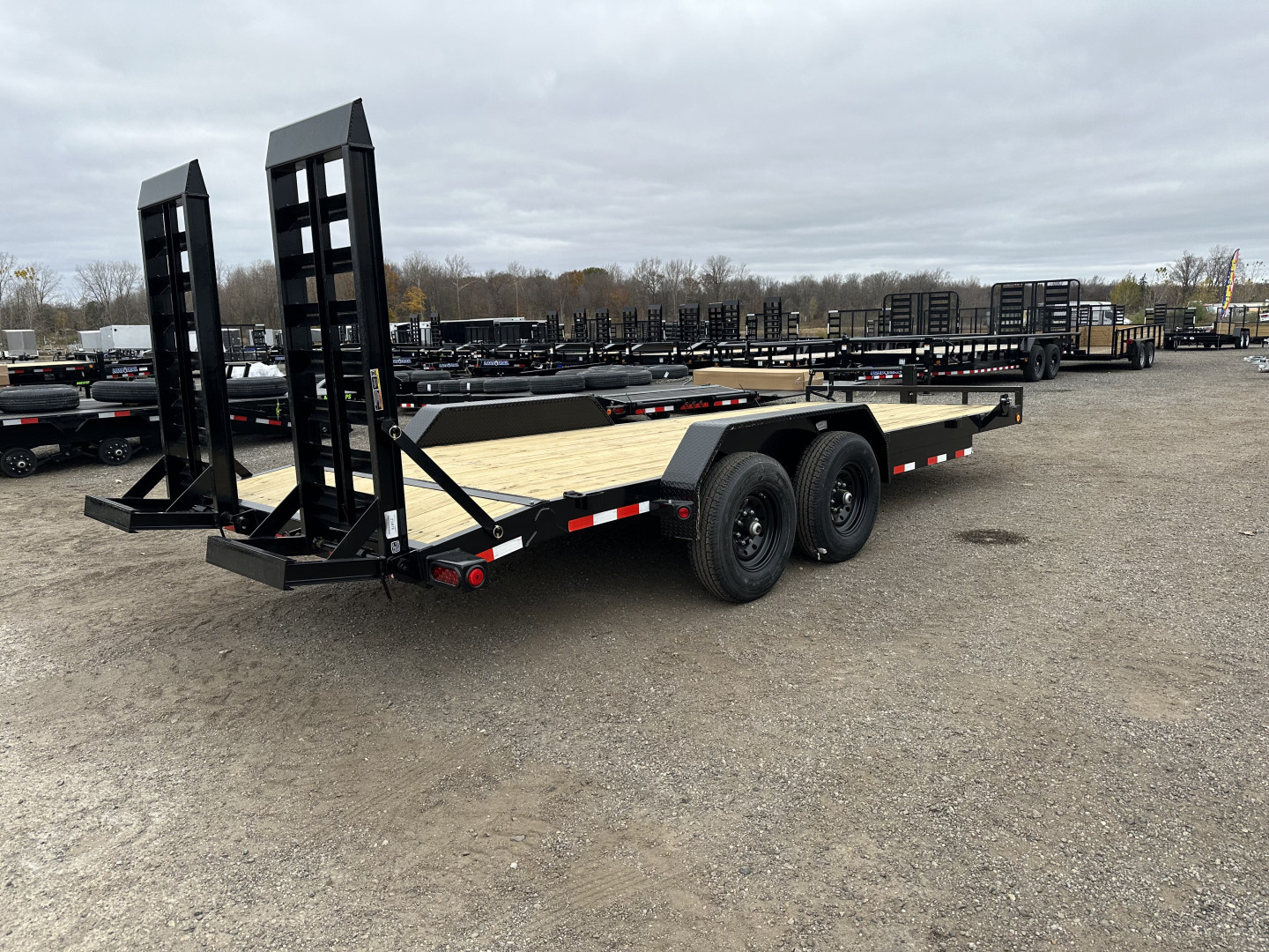 New 2026 Load Trail 83x20 Tandem Axle w/HD Ramps 14k Equipment Trailer
