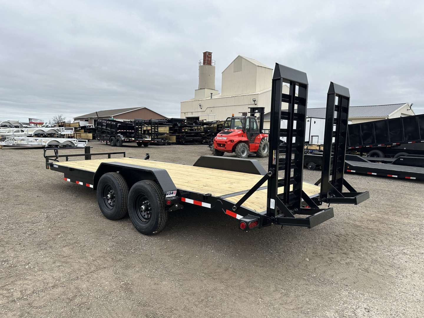 New 2026 Load Trail 83x20 Tandem Axle w/HD Ramps 14k Equipment Trailer