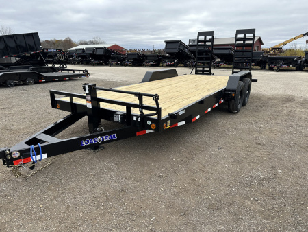 New 2026 Load Trail 83x20 Tandem Axle w/HD Ramps 14k Equipment Trailer