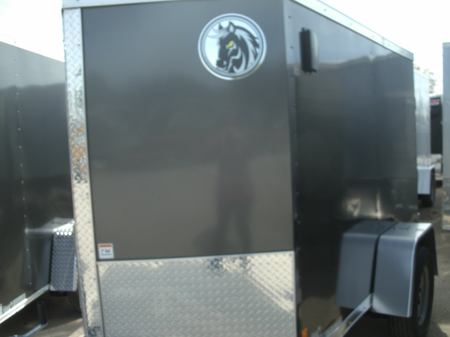 New 2026 Darkhorse Cargo 5'X8' DHW 1500 Cargo / Enclosed Trailer