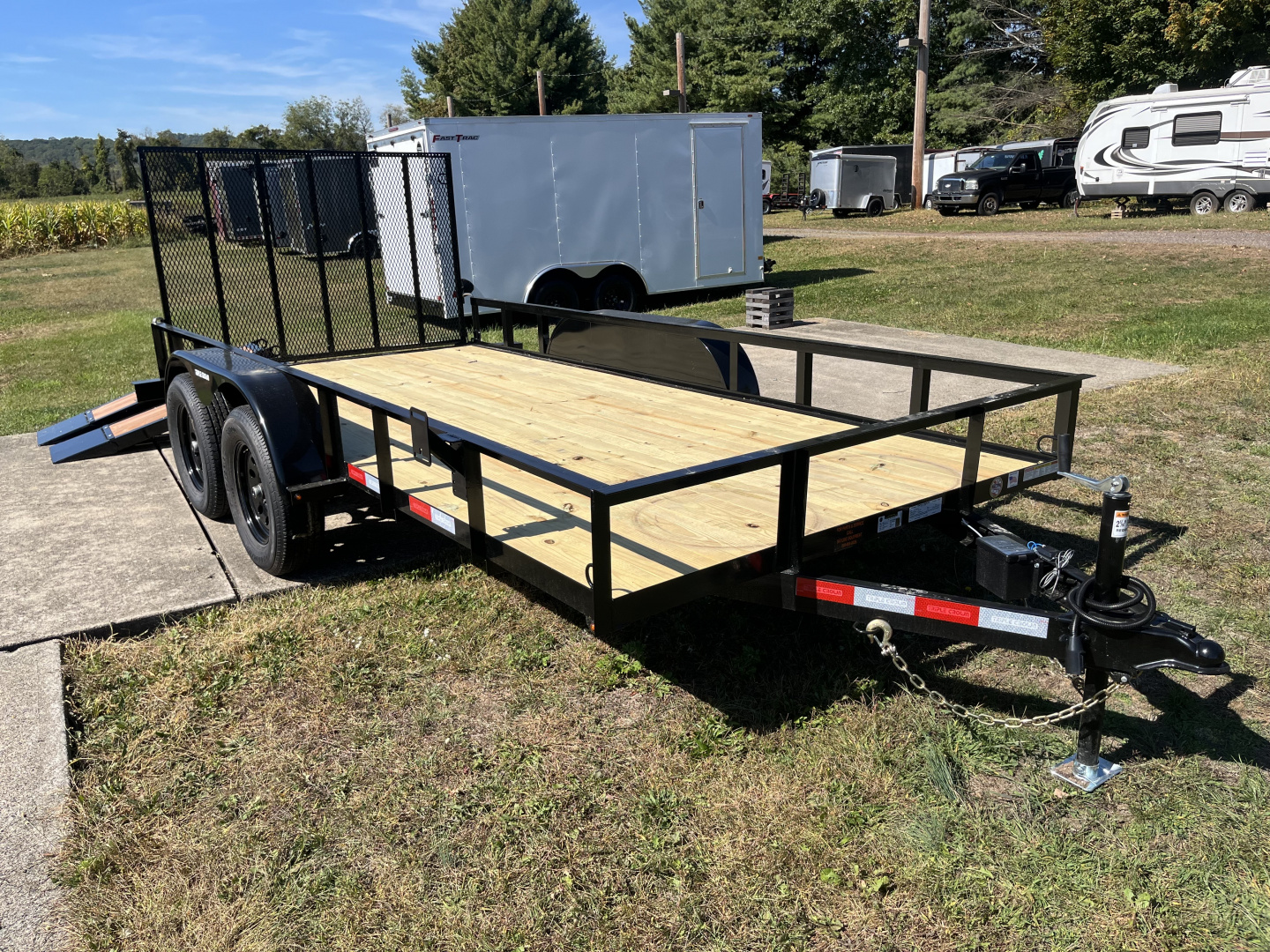 New 2026 Triple Crown Trailers U6X14T Utility Trailer