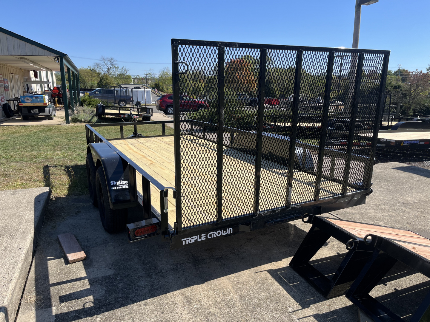 New 2026 Triple Crown Trailers U6X14T Utility Trailer