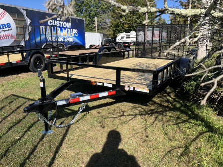 New 2026 Triple Crown Trailers 7X14TAV-TA ATV Trailer
