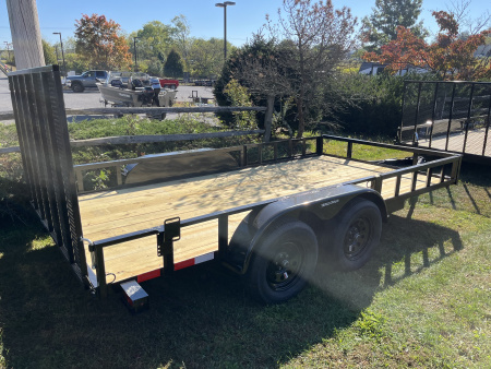 New 2026 Triple Crown Trailers 7X14TAV-TA ATV Trailer