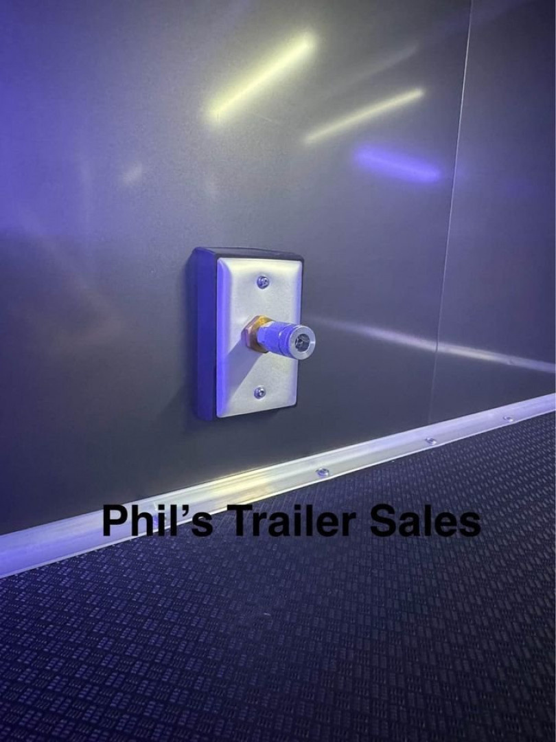 New HAULMARK NEW 85X34 EDGE ENCLOSED CAR RACE TRAILER ELECTRIC AWNING & GLASS DOORS!!! CARGO TRAILERS CAR HAULER Car / Racing Trailer