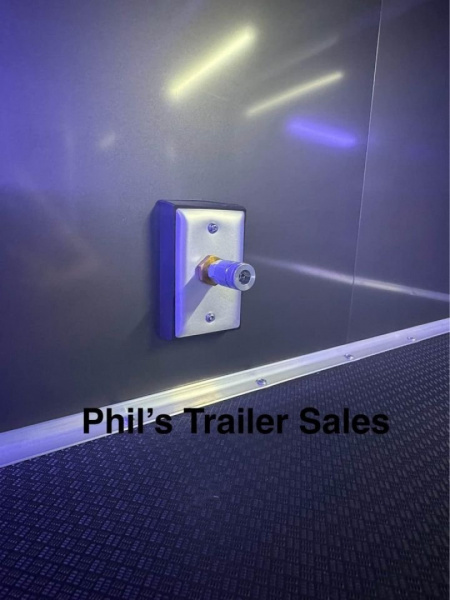 New HAULMARK NEW 85X34 EDGE ENCLOSED CAR RACE TRAILER ELECTRIC AWNING & GLASS DOORS!!! CARGO TRAILERS CAR HAULER Car / Racing Trailer