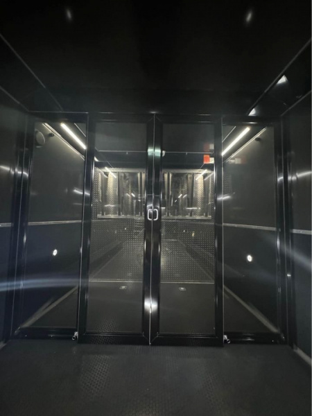 New HAULMARK NEW 85X34 EDGE ENCLOSED CAR RACE TRAILER ELECTRIC AWNING & GLASS DOORS!!! CARGO TRAILERS CAR HAULER Car / Racing Trailer