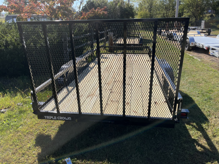 New 2026 Triple Crown Trailers U6X16T Utility Trailer