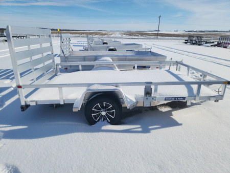 New 2026 Sure-Trac 7 x 12 3K Idler Aluminum Tube Top Utility Trailer
