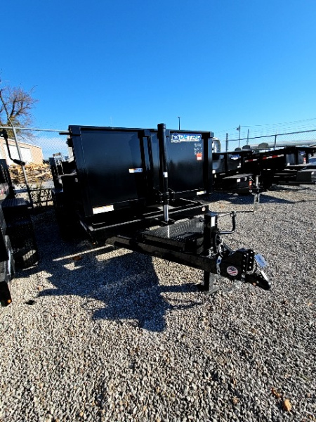 New 2025 Sure-Trac 82  x 12' 14K Telescopic HD Low Profile Dump Trailer