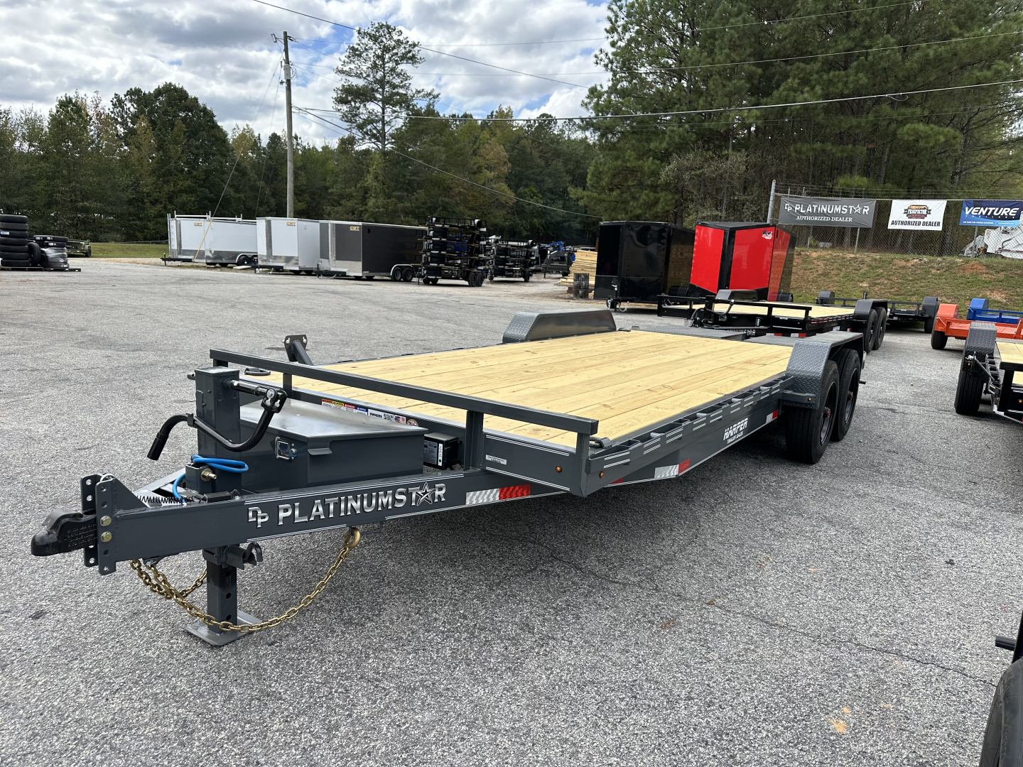 New 2026 DP PLATINUMSTAR 83x20 16K EQUIPMENT HAULER WITH ULTRA RAMPS