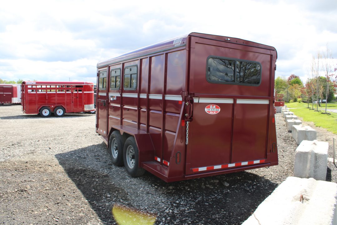 New 2026 Valley Trailers 18FT 3-Horse Stock Combo | Stock / Stock Combo Trailer