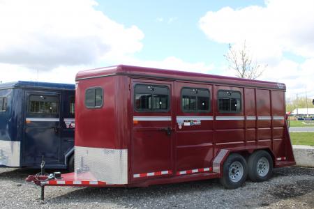 New 2026 Valley Trailers 3 HORSE Stock / Stock Combo Trailer