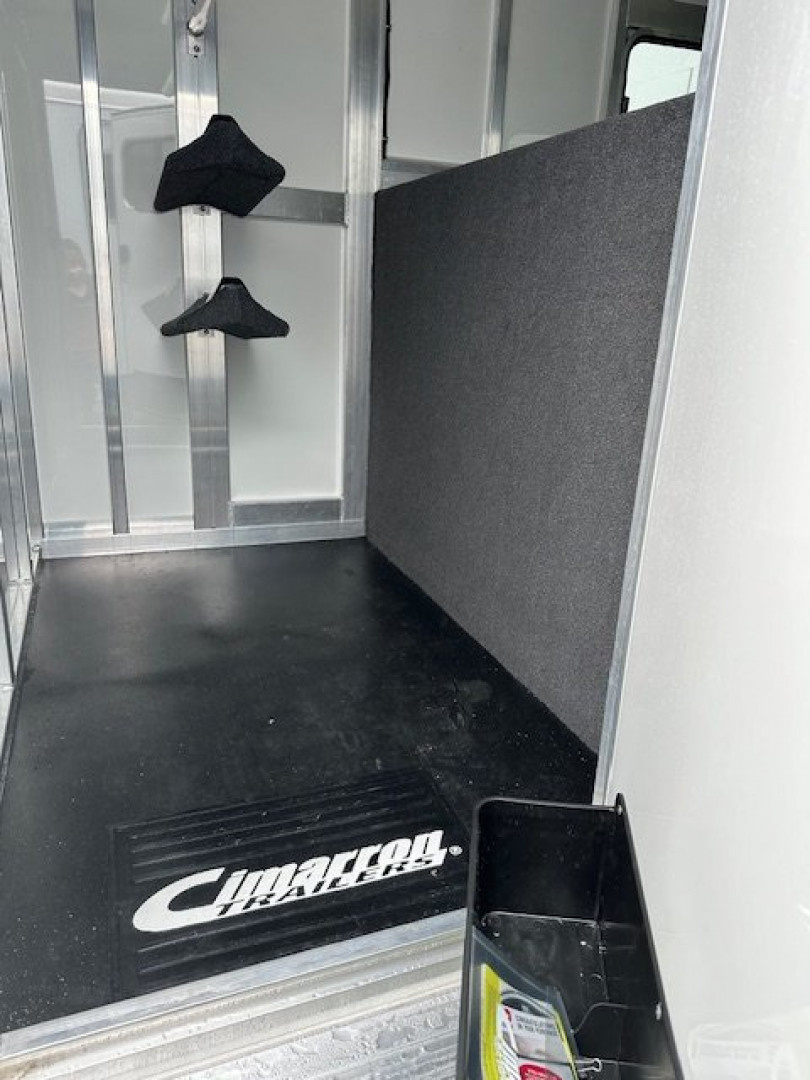 New 2026 Cimarron Trailers Norstar 2 Horse Straightload Gooseneck Horse Trailer