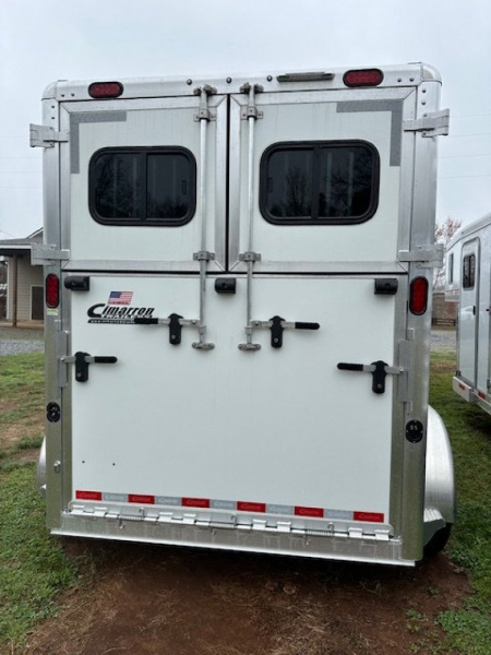 New 2026 Cimarron Trailers Norstar 2 Horse Straightload Gooseneck Horse Trailer