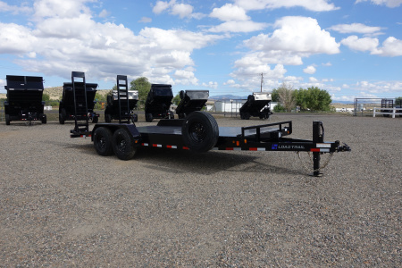 New 2026 Load Trail 83 x20' 14k GVWR Steel Deck Equipment Trailer