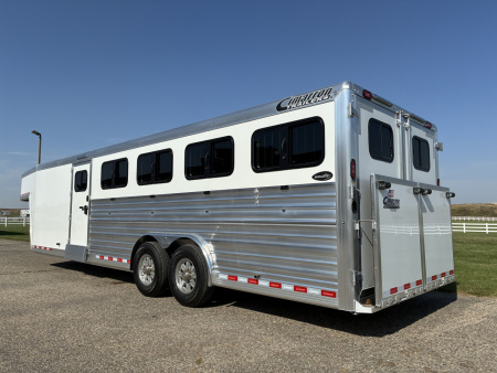 New 2026 Cimarron 10 Pen Showstar LX Stock Trailer