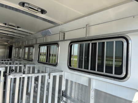 New 2026 Cimarron 10 Pen Showstar LX Stock Trailer