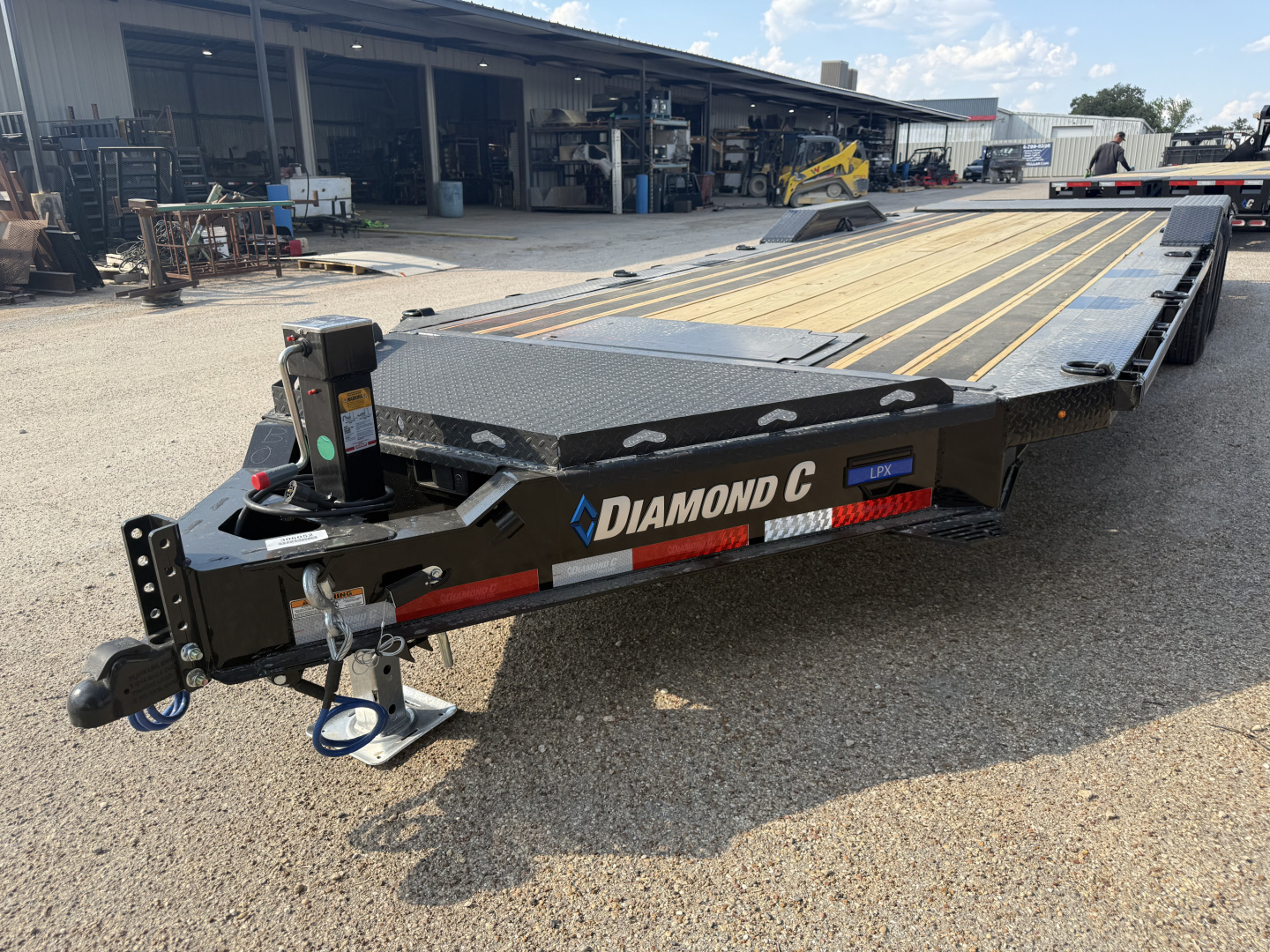 New 2026 Diamond C Trailers LPX207 24X82 Equipment Trailer