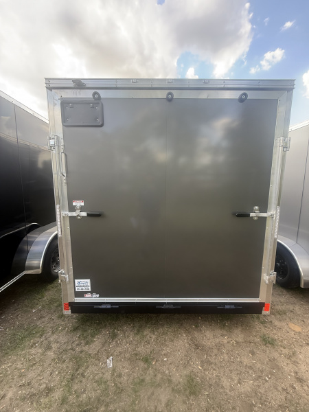 New 2026 Team Spirit Trailers 7x14 7k 6'-7 v-nose interior height polycor screwless Cargo / Enclosed Trailer