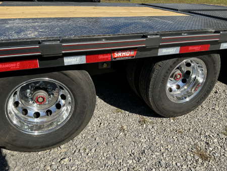 New 2026 Diamond C FMAX 210 GOOSENECK TRAILER 20+5 ALUMINUM WHEELS, MAX RAMPS 14 PLY TIRES