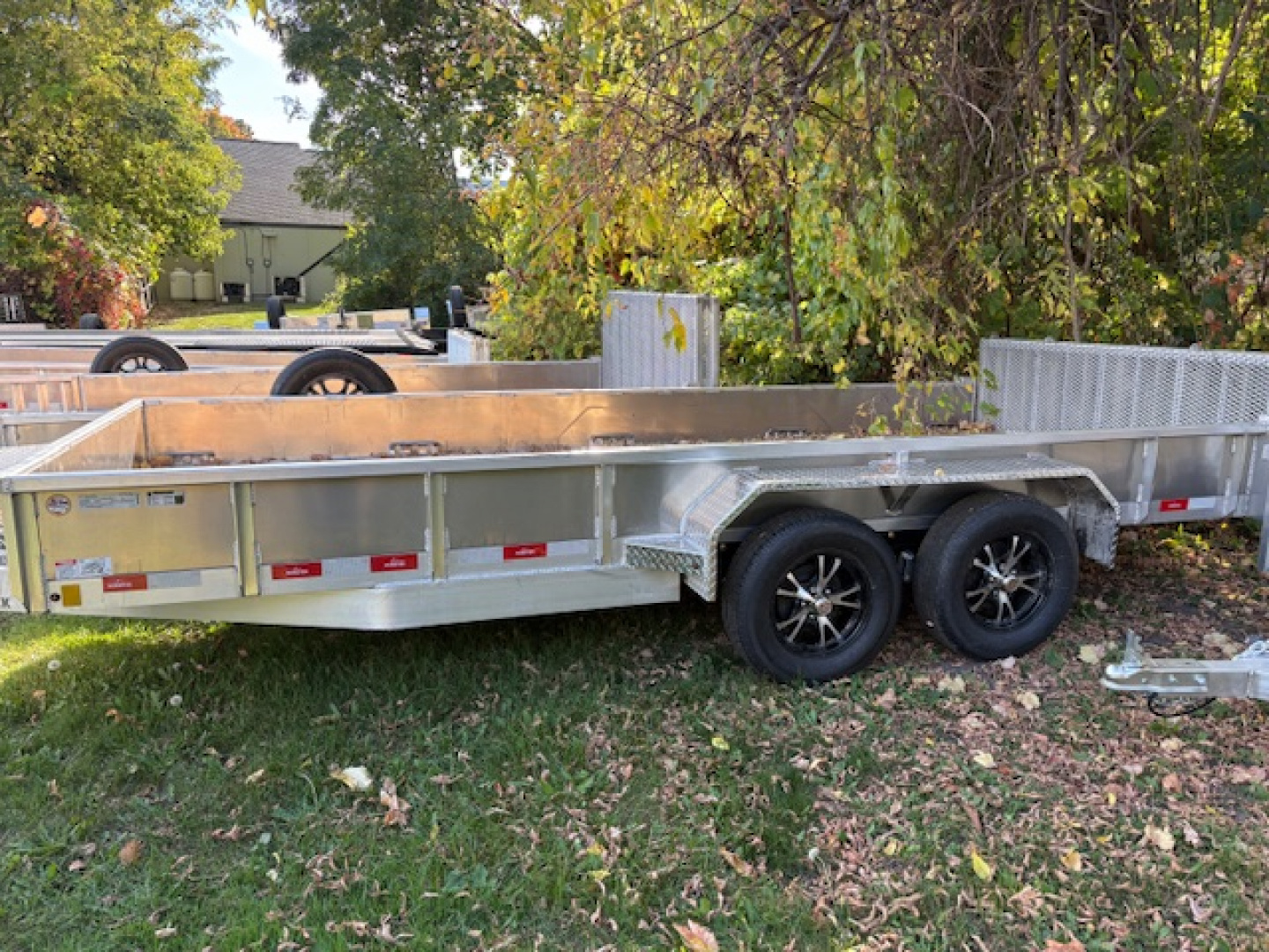 New 2026 Nordtek Aluminum Landscape Trailer 82" X 16" -7K GVW