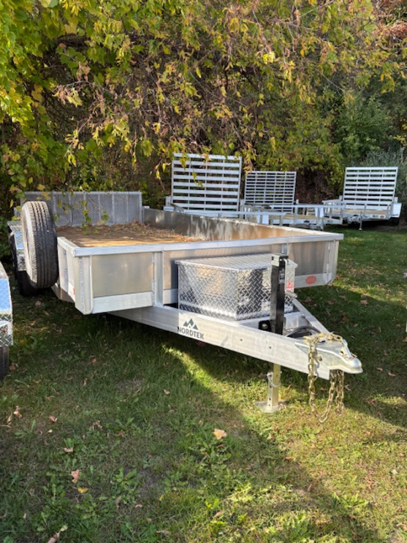 New 2026 Nordtek Aluminum Landscape Trailer 82" X 16" -7K GVW