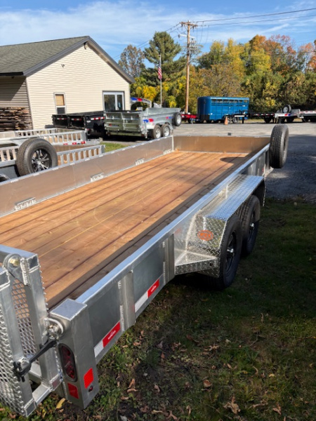 New 2026 Nordtek 82" X 18'-7K GVW Aluminum Landscape Trailer