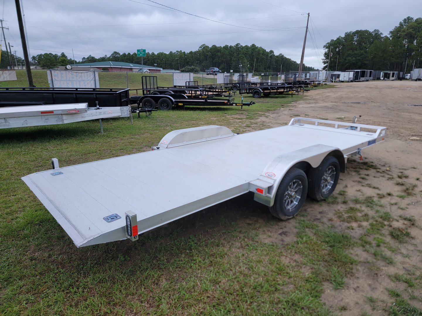 New 2025 Mission 8x20 Aluminum Tilt Carhauler HD