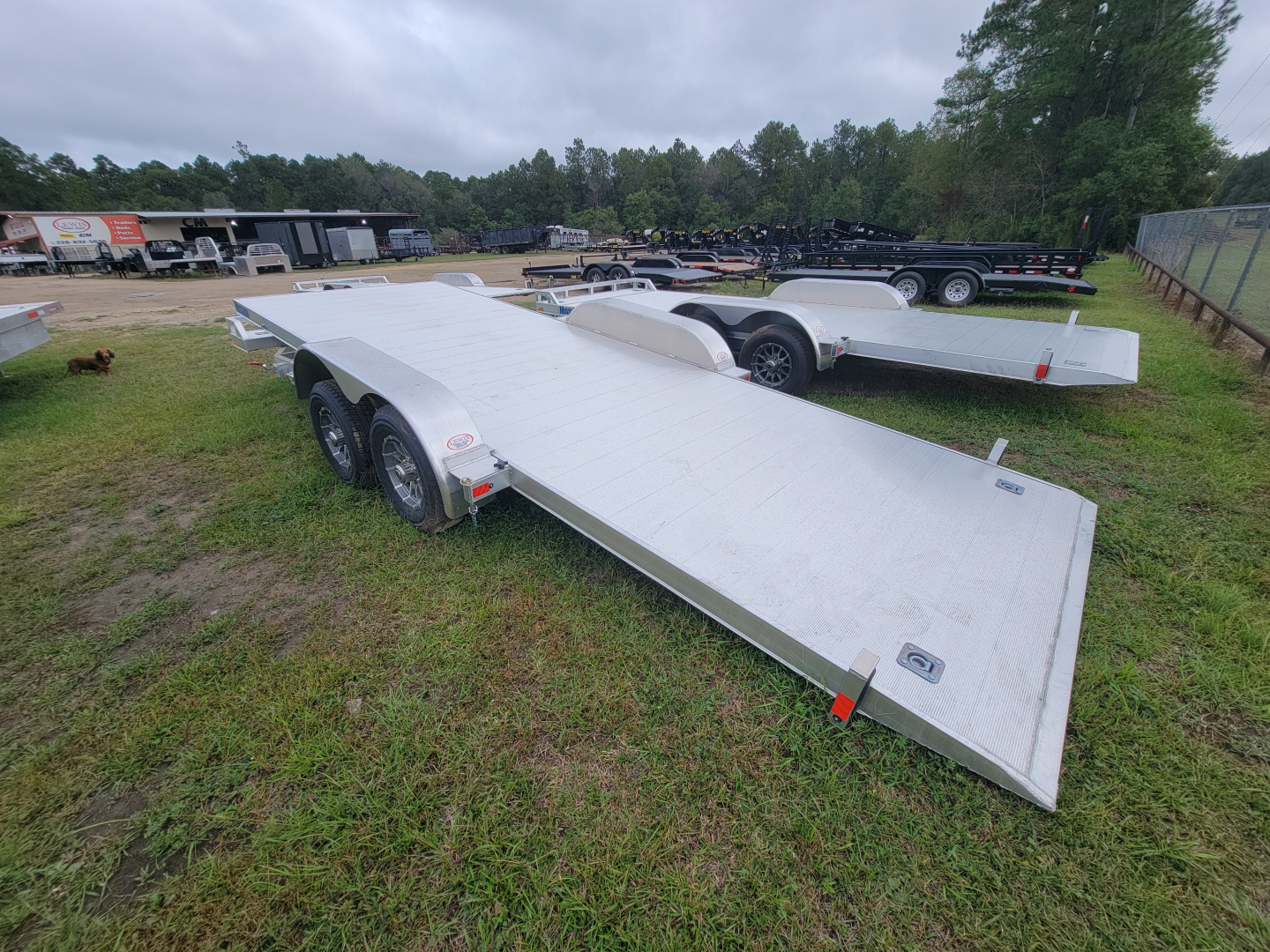 New 2025 Mission 8x20 Aluminum Tilt Carhauler HD