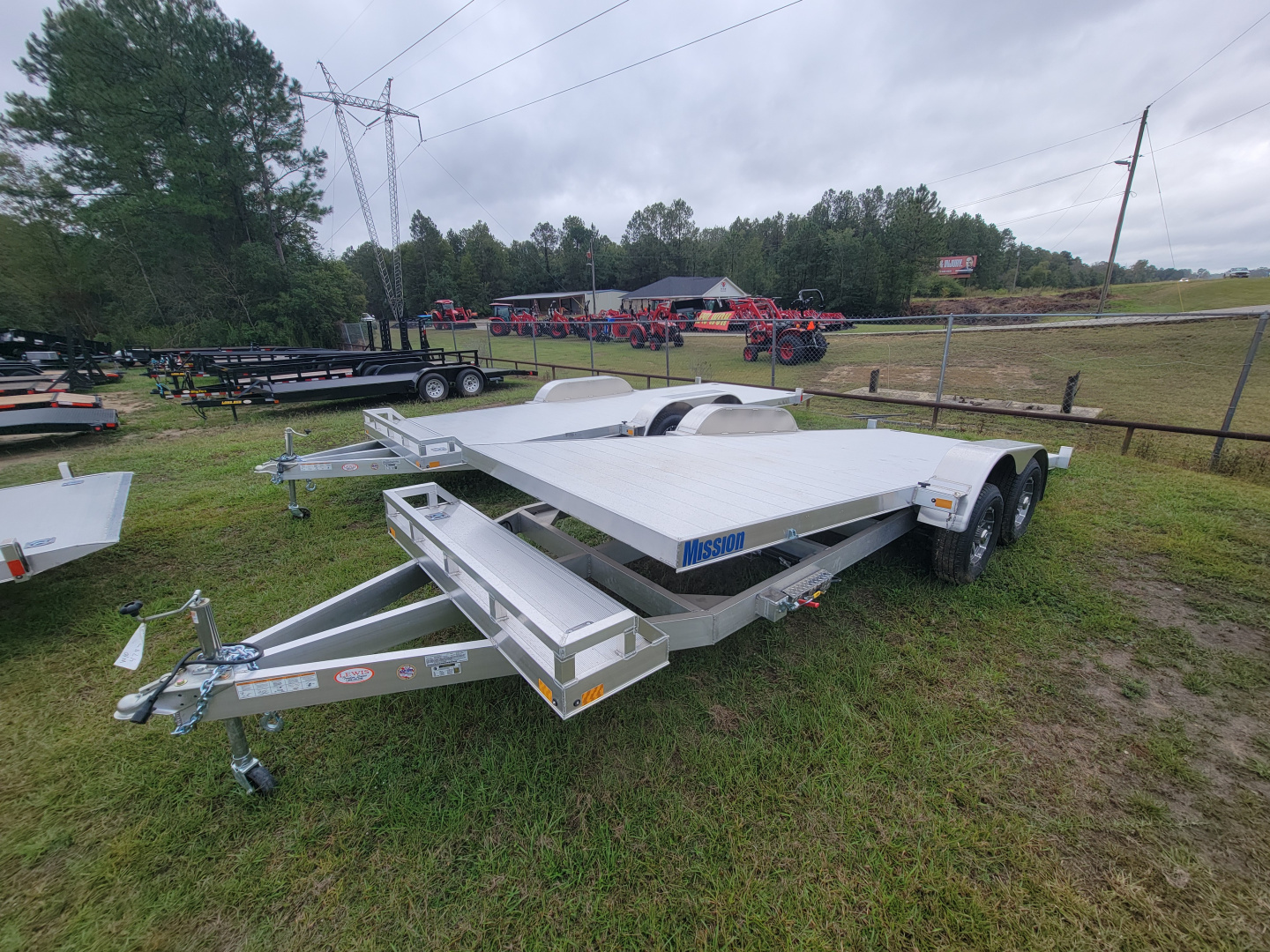 New 2025 Mission 8x20 Aluminum Tilt Carhauler HD