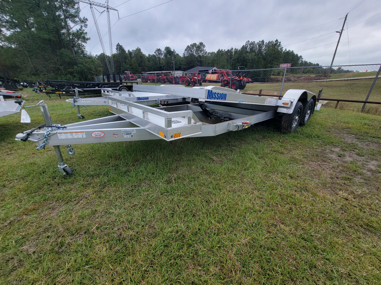 New 2025 Mission 8x20 Aluminum Tilt Carhauler HD