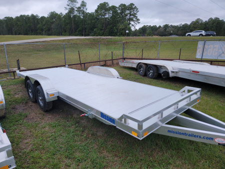 New 2025 Mission 8x20 Aluminum Tilt Carhauler HD