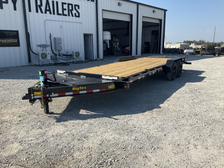 New 2026 Big Tex 83"x24' 14K Heavy-Duty Equipment Trailer – 14EH