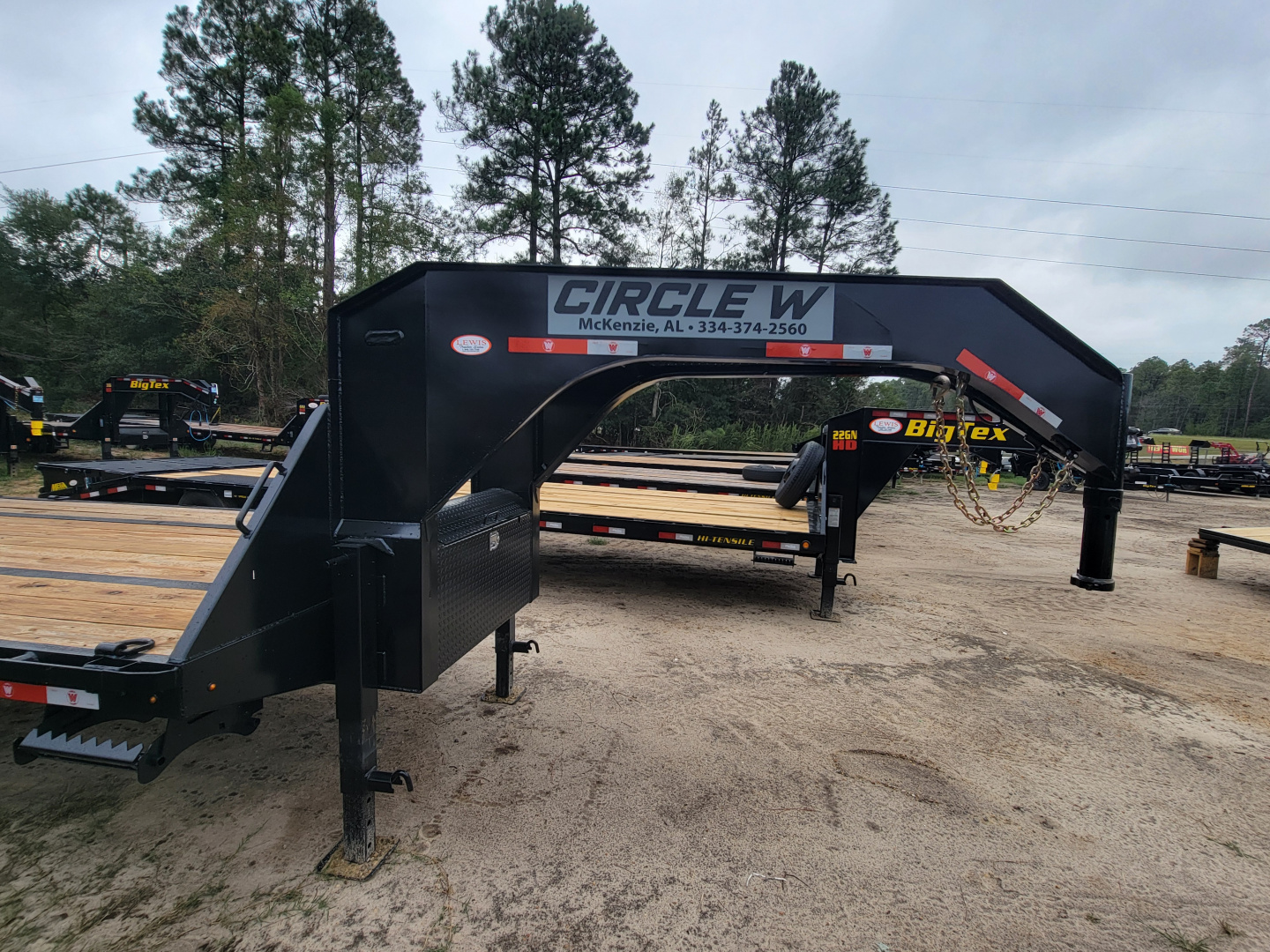 New 2025 Circle W 25+5 Gooseneck Flatbed Trailer