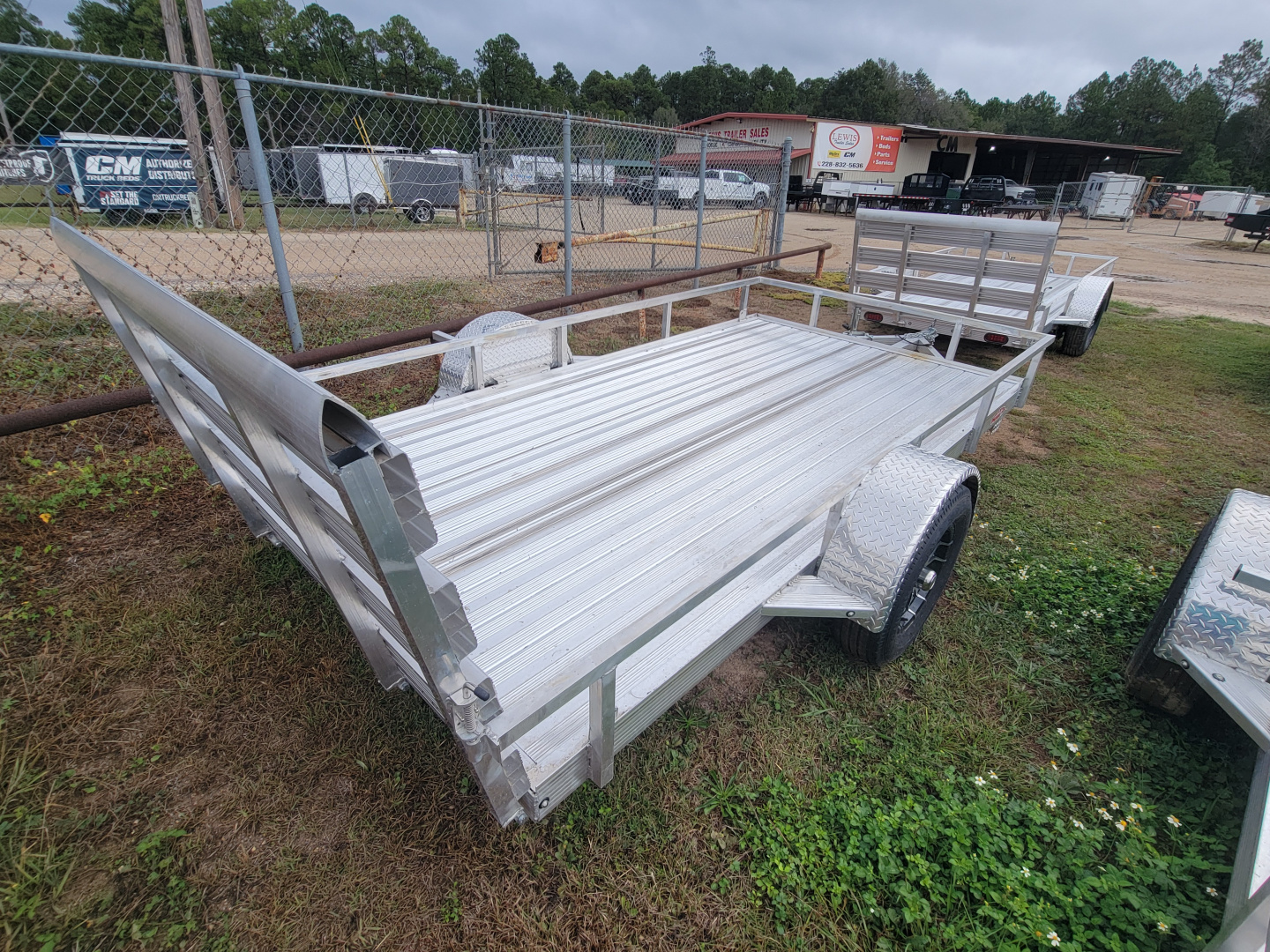 New 2025 Cherokee LOW PRO 5.4X12 Utility Trailer