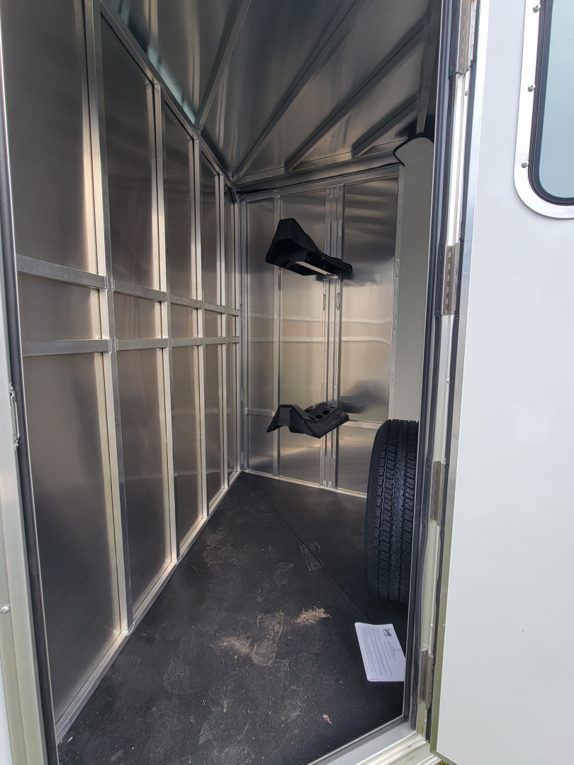 New 2025 Frontier Trailers COLT 2 Horse Stock / Stock Combo Trailer