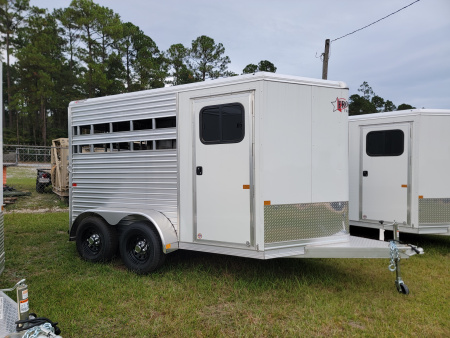 New 2025 Frontier Trailers COLT 2 Horse Stock / Stock Combo Trailer