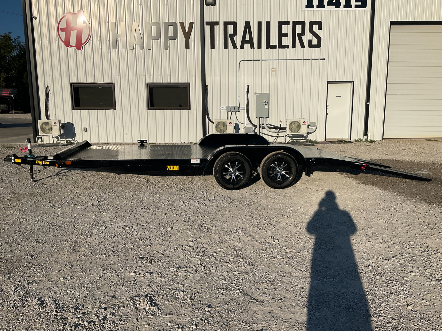 New 2026 Big Tex 83"x18' 7K Diamond Back Car Hauler – 70DM