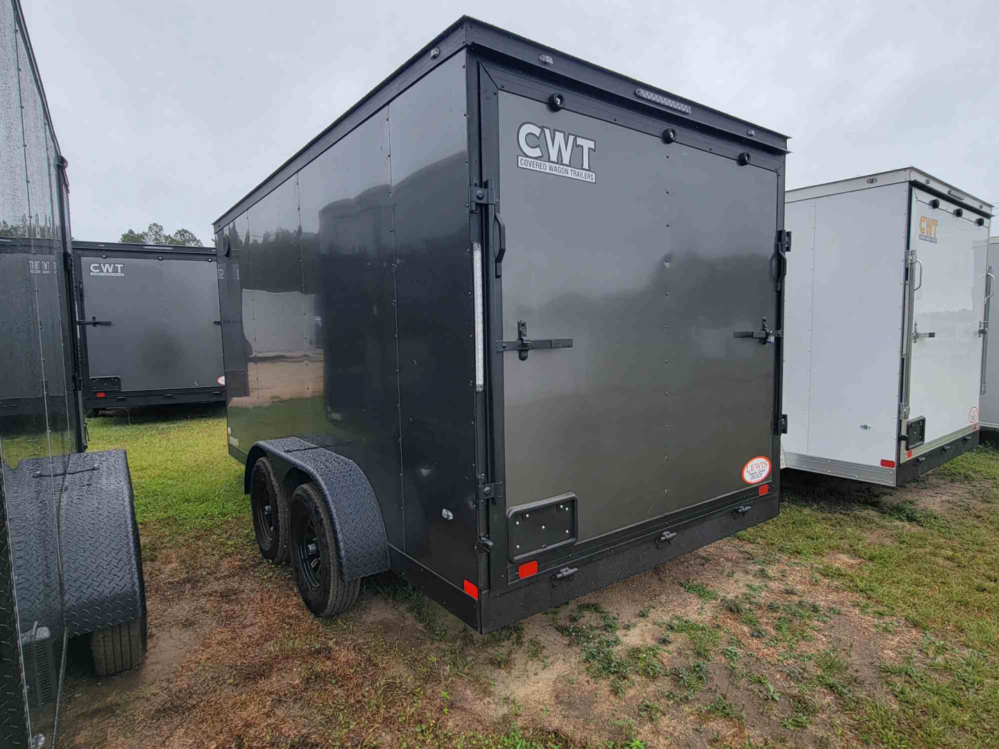 New 2026 Covered Wagon Trailers 7x14 TA Cargo / Enclosed Trailer