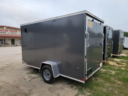 New 2025 Covered Wagon Trailers 6X12 SINGLE AXLE Cargo / Enclosed Trailer
