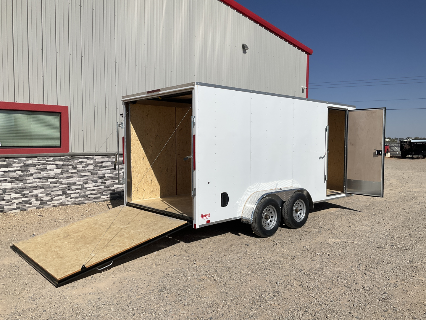 New 2026 Compass 7'x16' Enclosed Cargo Trailer - Indigo DLX
