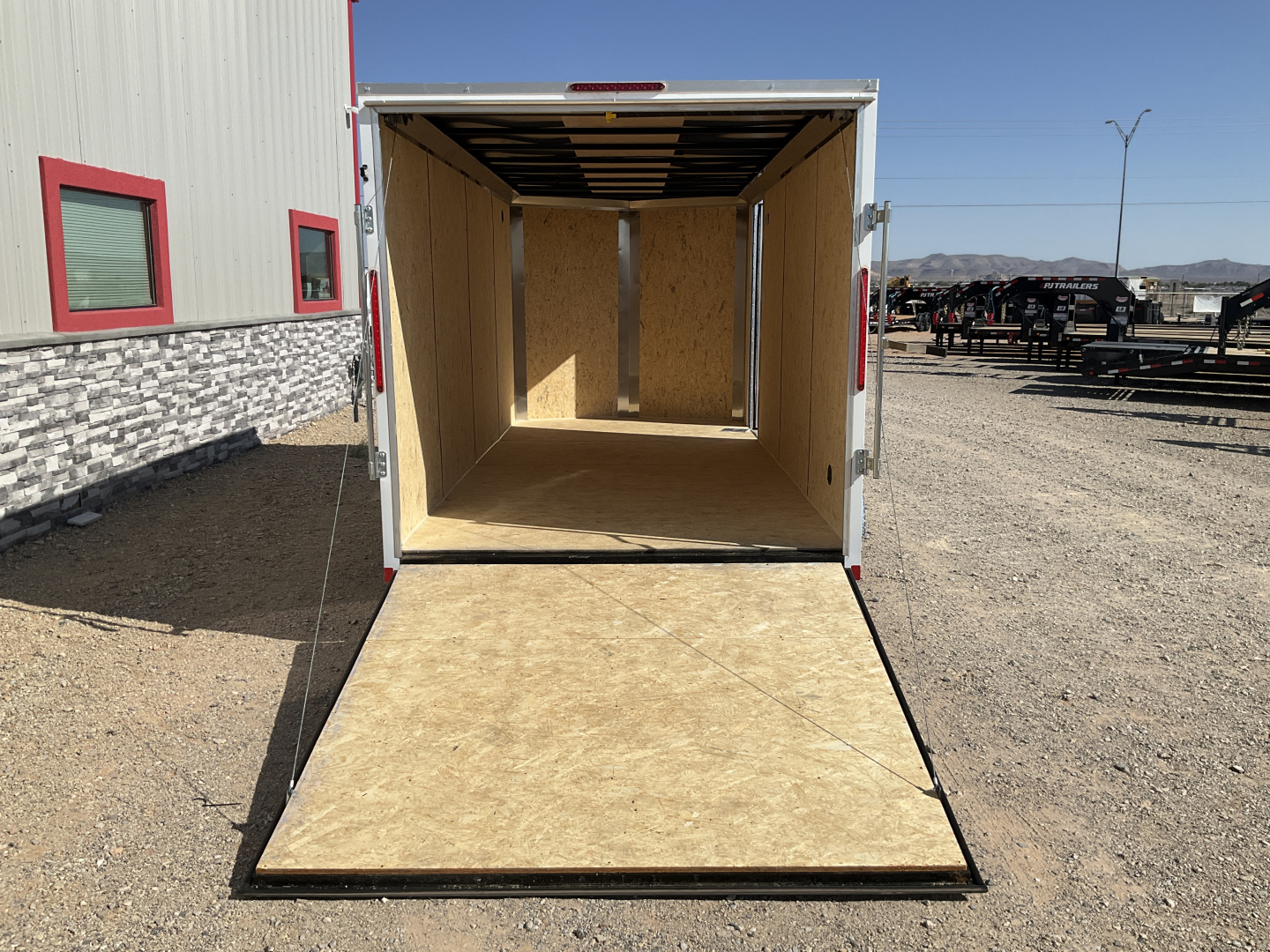 New 2026 Compass 7'x16' Enclosed Cargo Trailer - Indigo DLX