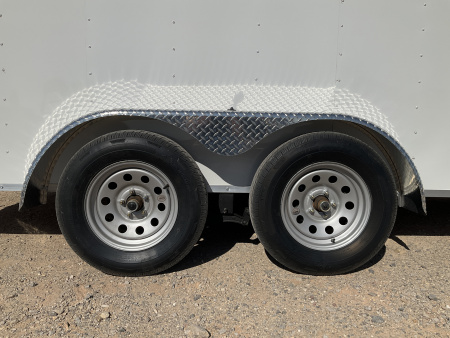 New 2026 Compass 7'x16' Enclosed Cargo Trailer - Indigo DLX