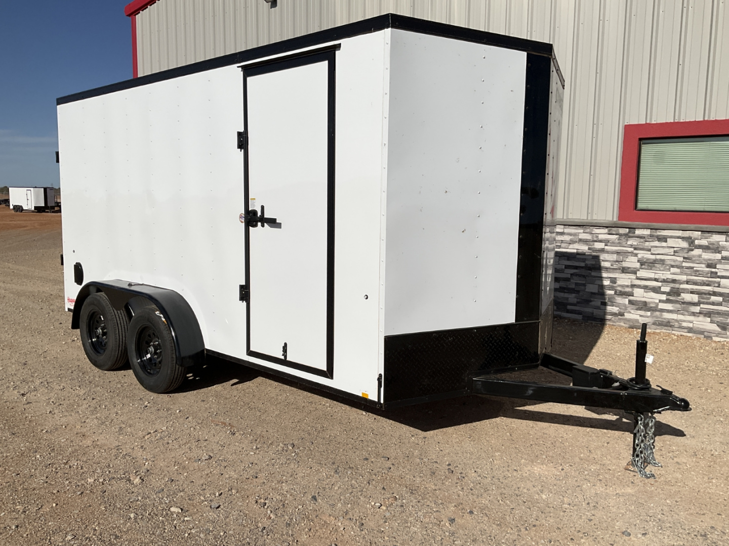 New 2026 Compass 7'x16' Enclosed Cargo Trailer - Indigo DLX