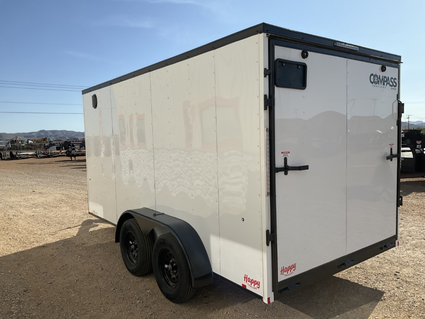 New 2026 Compass 7'x16' Enclosed Cargo Trailer - Indigo DLX